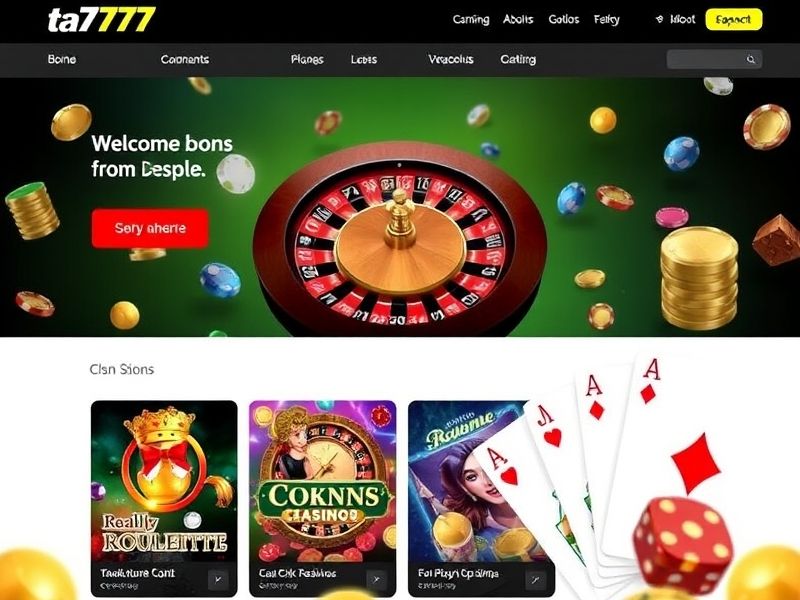 Discover the official TA777 Casino website for top-tier online gambling games, exclusive bonuses, and a secure gaming experience. Play slots, poker, and more today.
