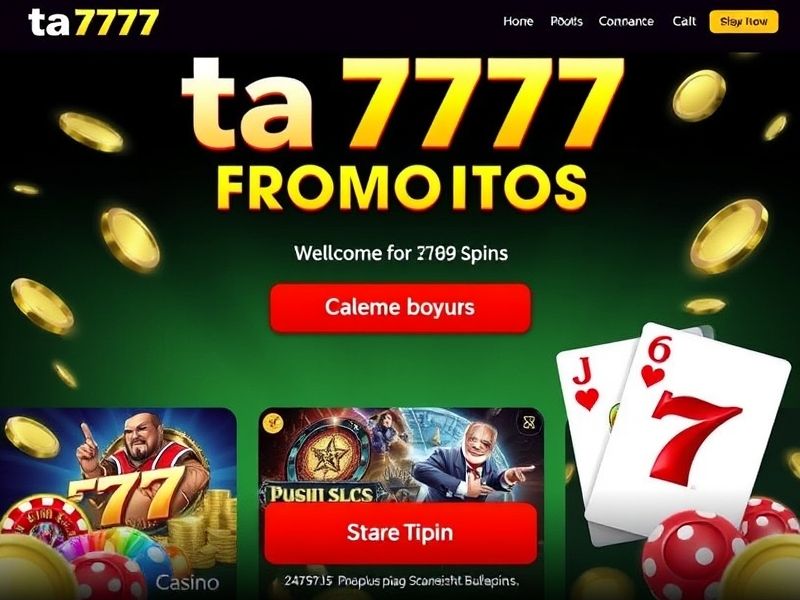 Discover the official TA777 Casino website for top-tier online gambling games, exclusive bonuses, and a secure gaming experience. Play slots, poker, and more today.